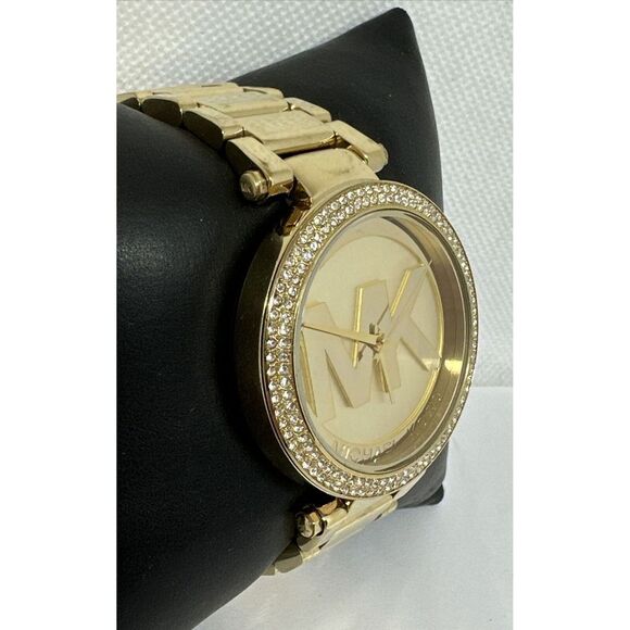 Michael Kors Parker MK5784 Women\'s Gold Stainless Steel Analog Dial Watch NUL18 main image 7